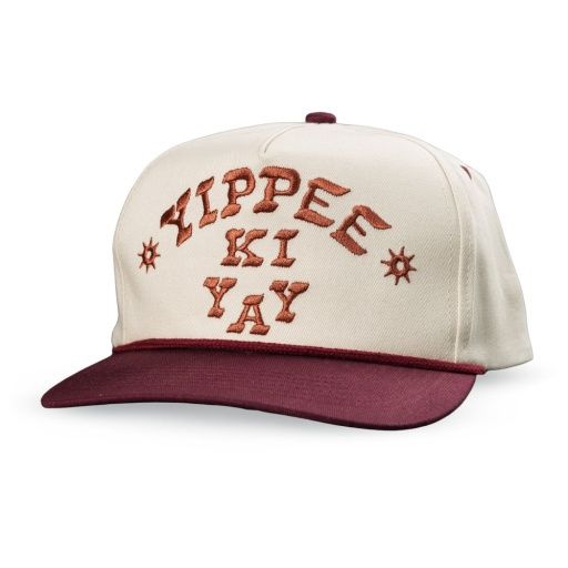 YIPPEE KI YAY HAT, Colour: WHITE, Season: FALL 2023, Size: OS