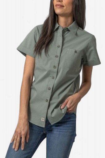 Linville Shirt - Pine - Women's - Kimes Ranch