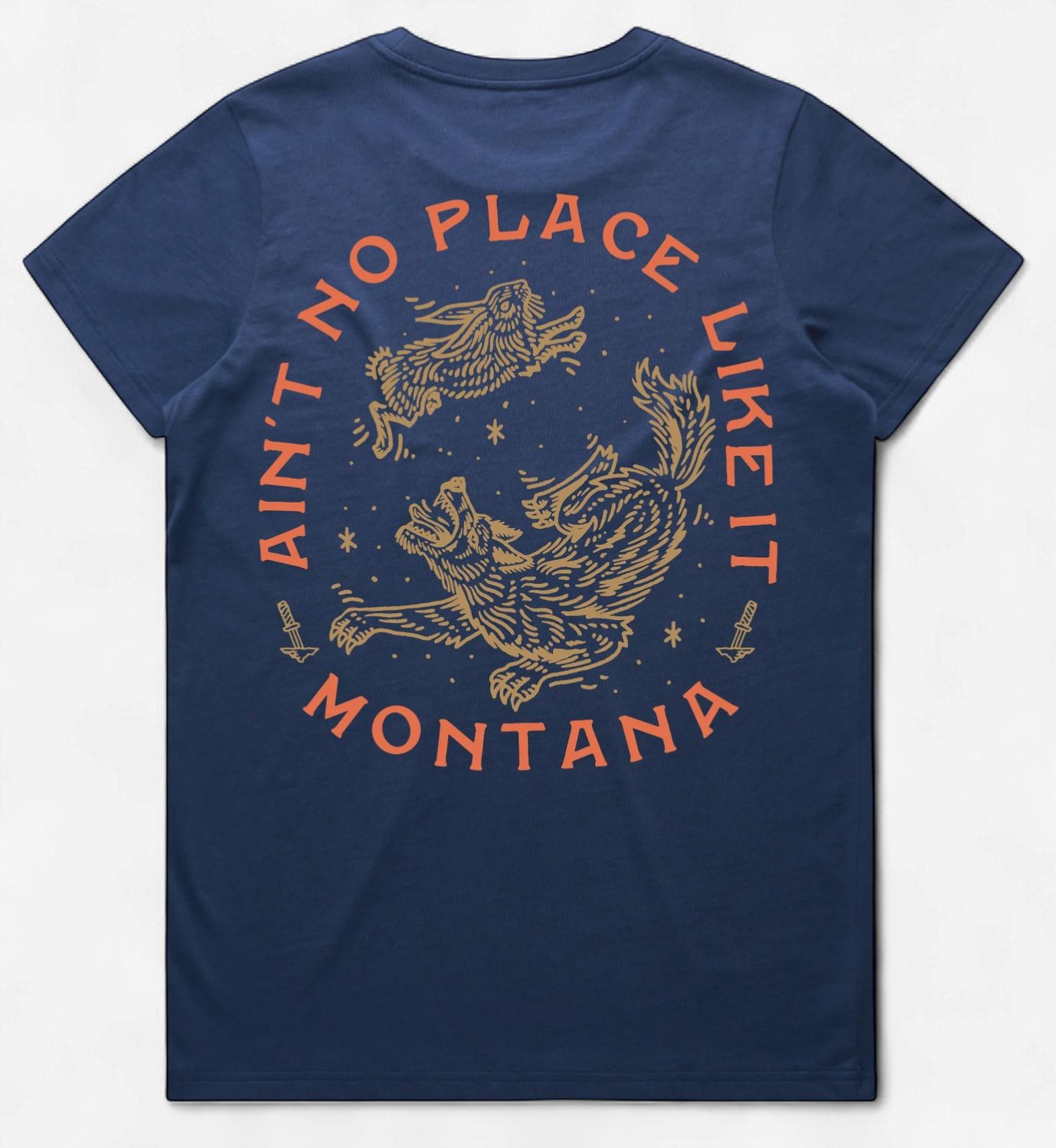 Women's Howler Tee - Cobalt Blue - Arden Collective