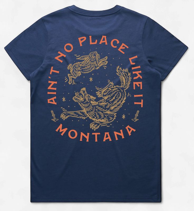 Women's Howler Tee - Cobalt Blue - Arden Collective