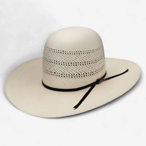 20X Chase Open Crown Straw Hat 4 1/4" Brim