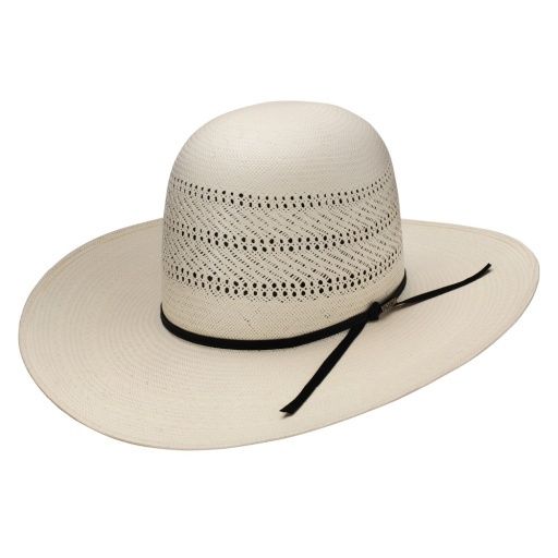 20X Chase Open Crown Straw Hat 4 1/4" Brim, Size: 7
