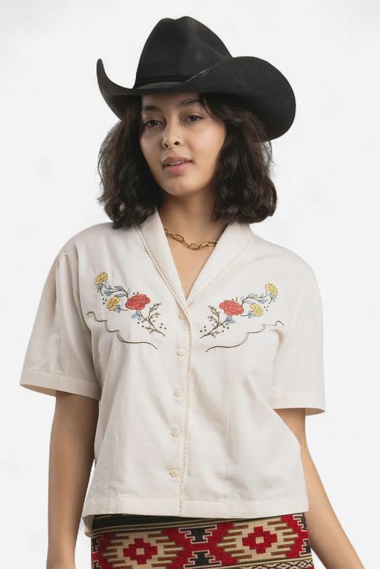 Prairie Rose Lace Blouse