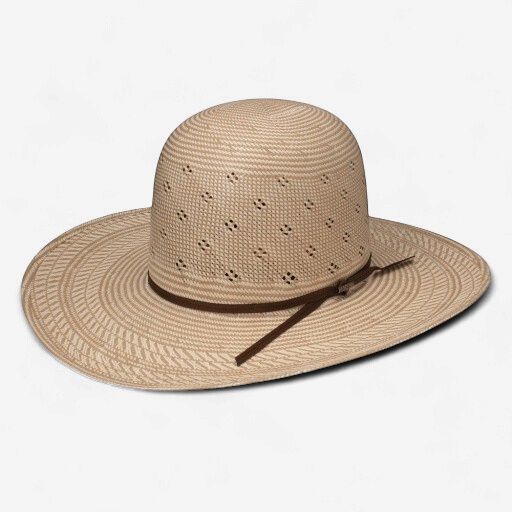 Resistol Conley Shantung Straw Cowboy Hat - Natural/Tan