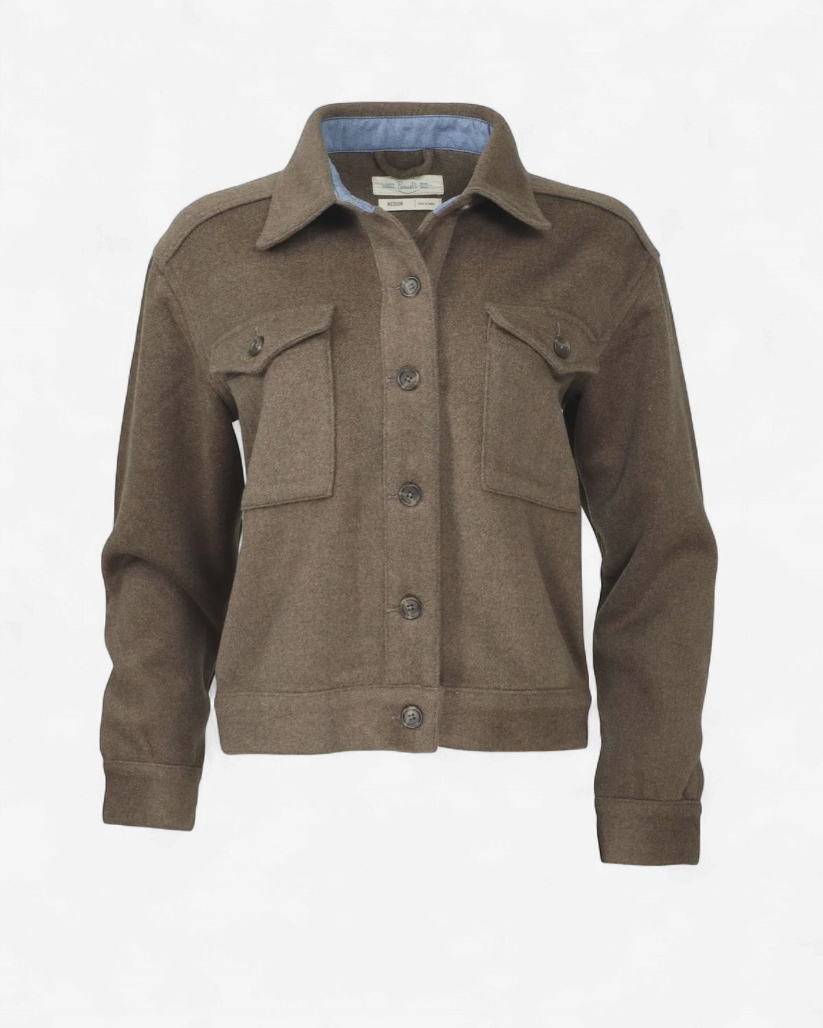 Wool Blend Military Jacket - Women's - Purnell