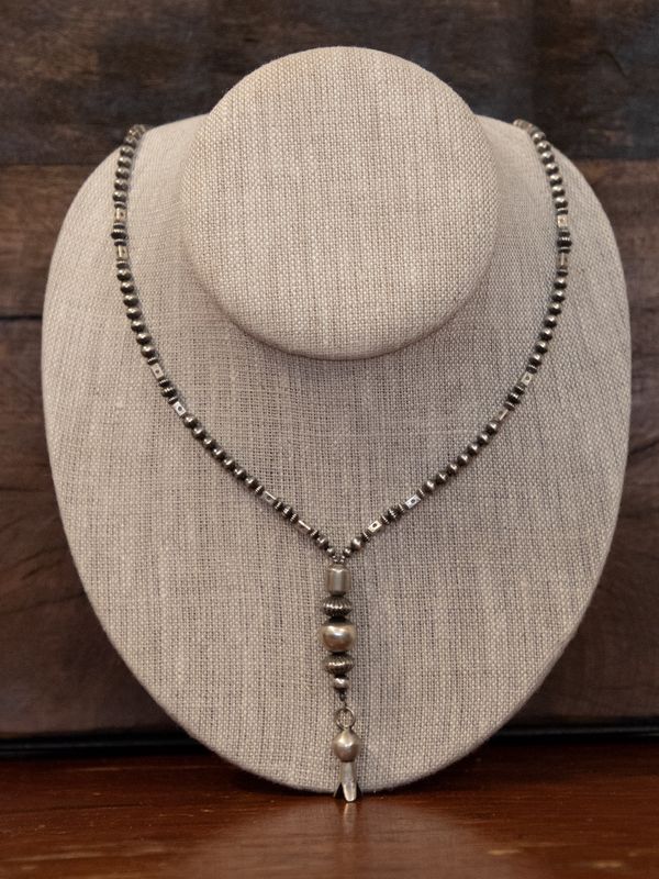 Destert Pearl Squash Blossom Necklace