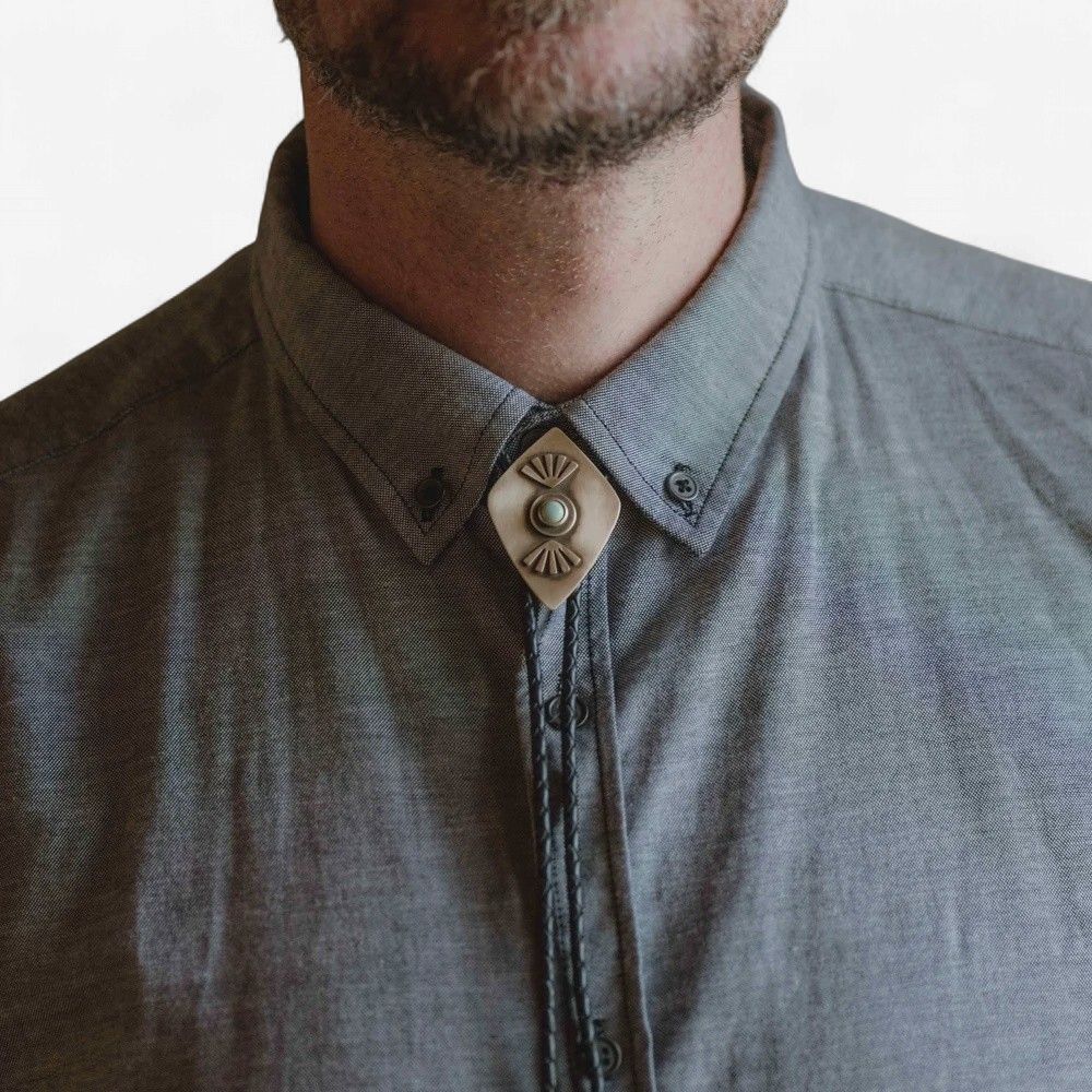 Rimini Bolo Tie - Black - Commonform