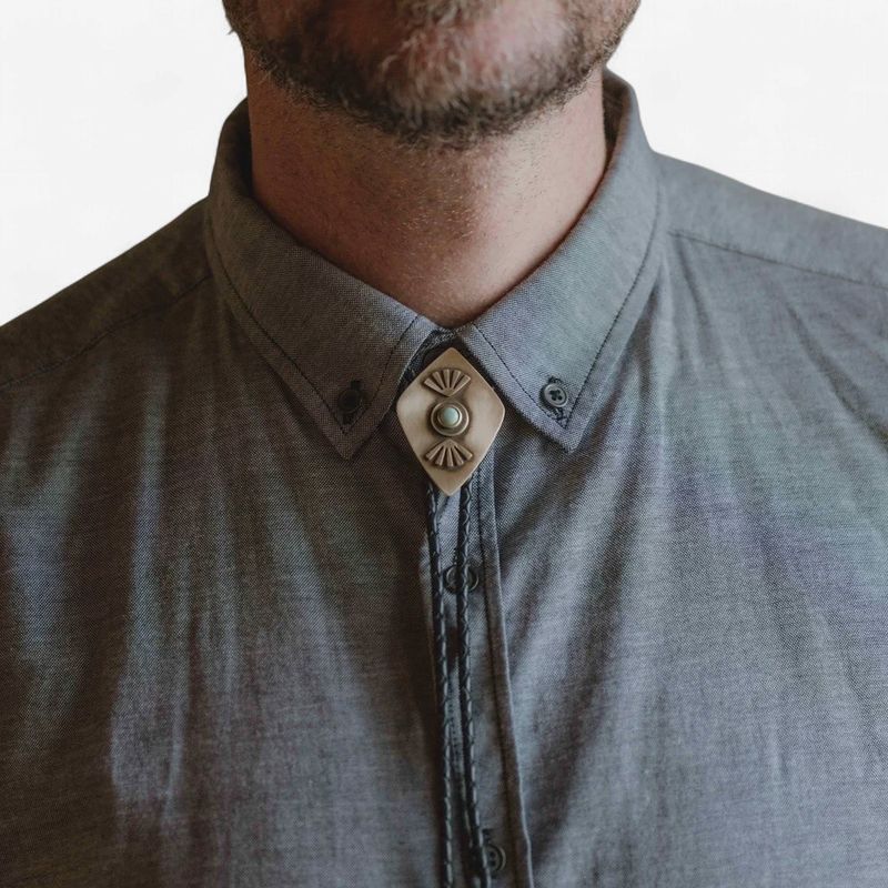 Rimini Bolo Tie - Black - Commonform