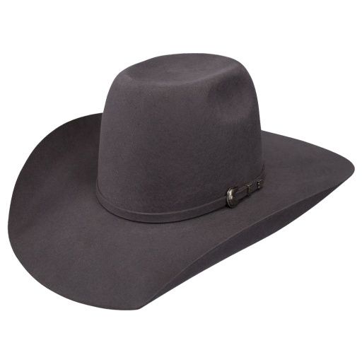 3X Pay Window - Tuff Hedeman Cowboy Hat - Resistol, Colour: Grey, Size: 6 3/4
