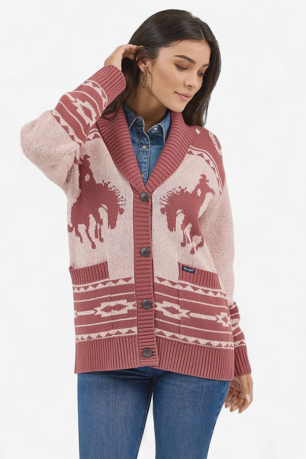 Women's Wrangler Retro Western Cardigan