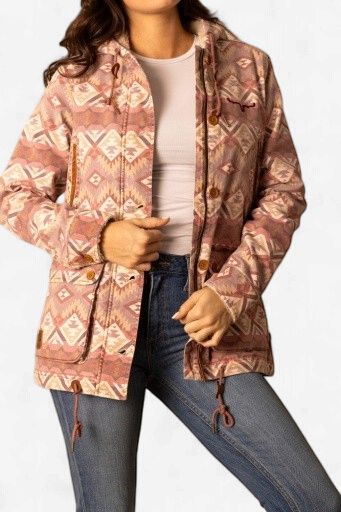 Awa Jacket - Mauve - Women's - Kimes Ranch