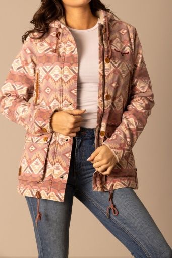 Awa Jacket - Mauve - Women's - Kimes Ranch, Size: XL