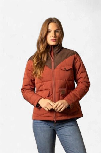 Lenora Jacket - Burnt Red - Women's - Kimes Ranch