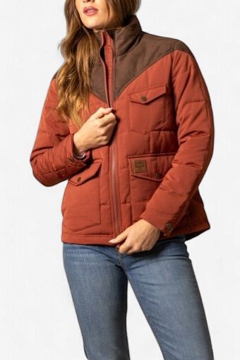Lenora Jacket - Burnt Red - Women's - Kimes Ranch