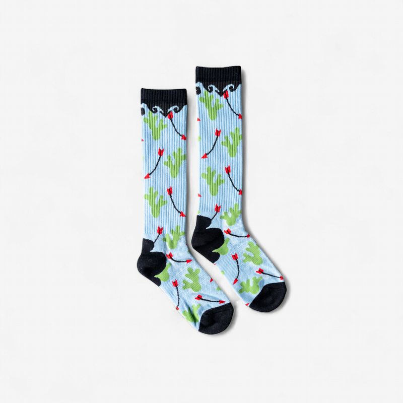 Cowboy Compass Performance Boot Socks - Lucky Chuck