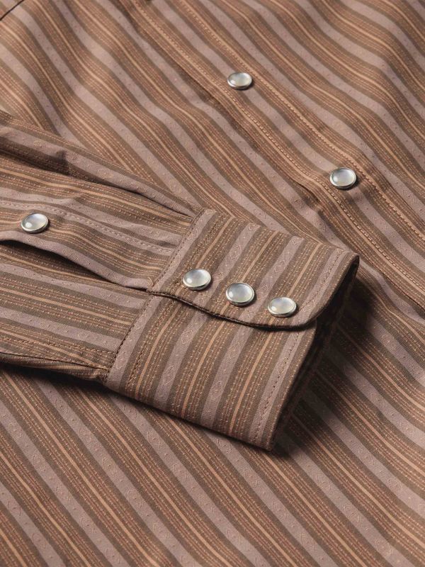 Classic Western Button Down with Snaps - Childress