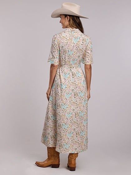 Prairie Floral Short Sleeve Dress
