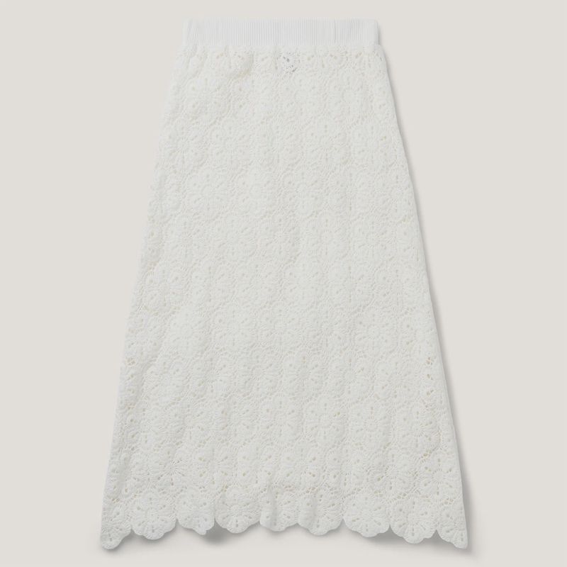 Crochet Midi Skirt