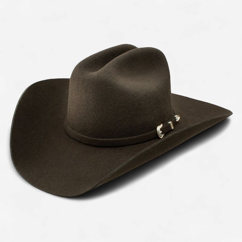 3X Oak Ridge Wool Felt Hat - Chocolate - Stetson