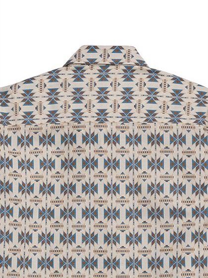 Serape Print Short Sleeve Shirt