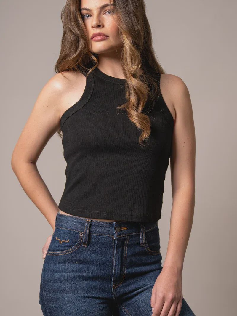 Reagan Tank - Black - Kimes Ranch, Size: S