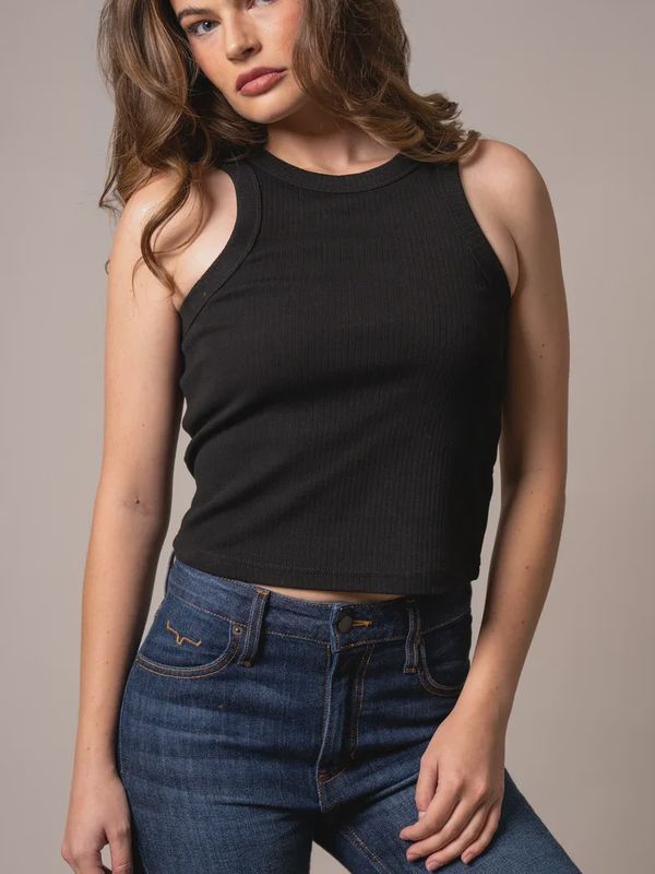 Reagan Tank - Black - Kimes Ranch