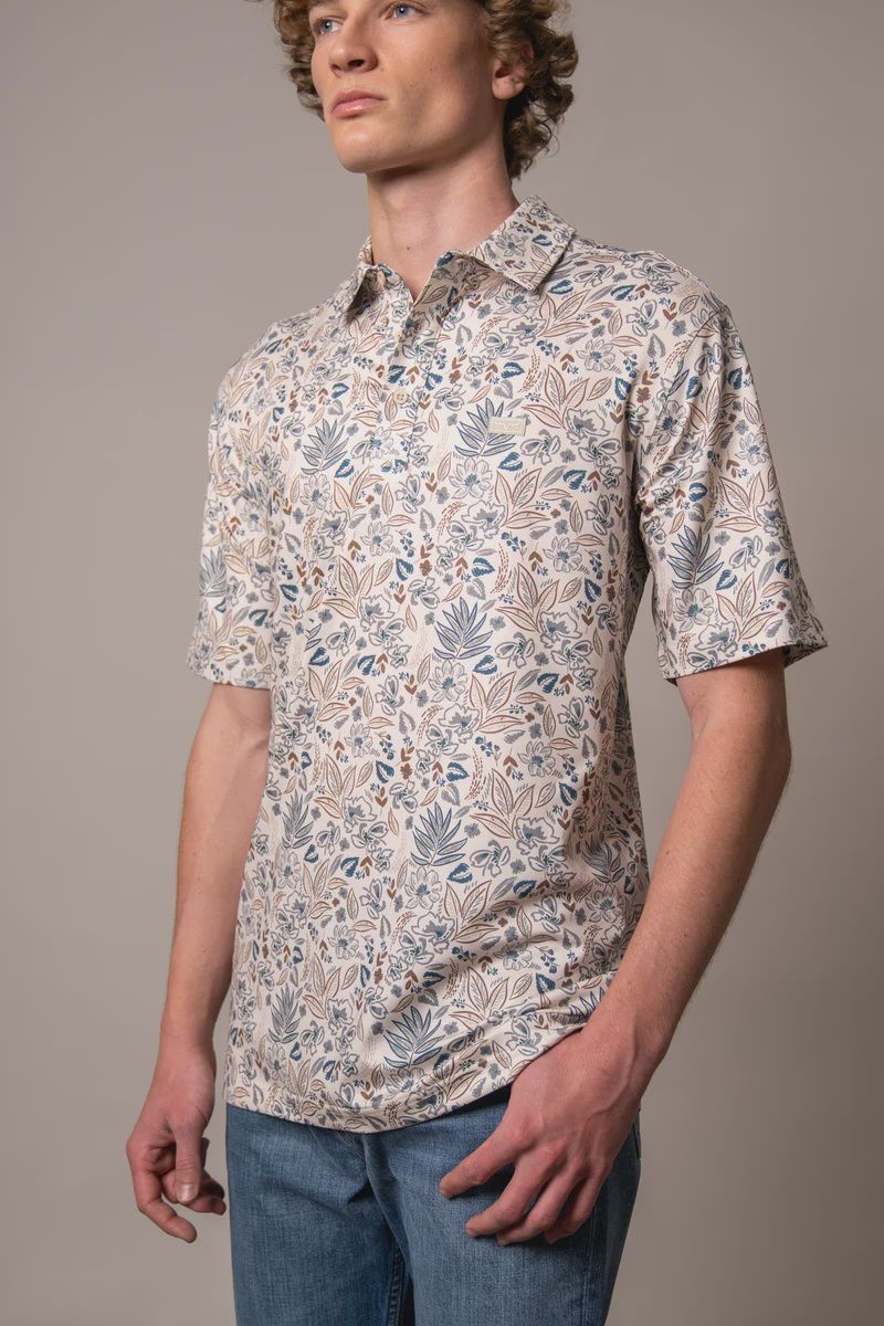 Bartram Shirt - stone - Kimes Ranch, Size: M