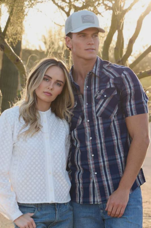 Davis Shirt - Indigo - Kimes Ranch