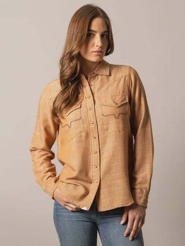 Lacy Shirt - Tobacco - Kimes Ranch