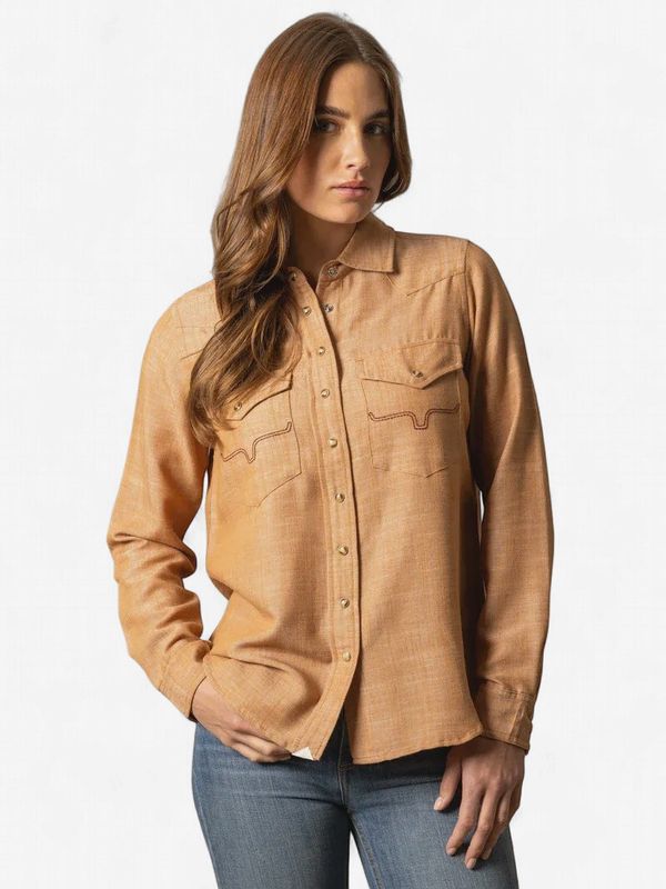 Lacy Shirt - Tobacco - Kimes Ranch