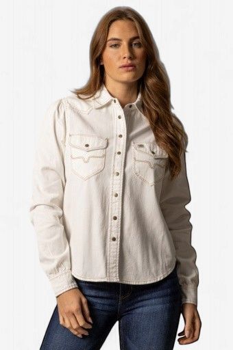Jane Top - White - Kimes Ranch