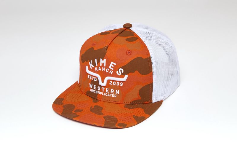 Grandview Hat - Orange - Kimes Ranch
