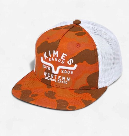 Grandview Hat - Orange - Kimes Ranch