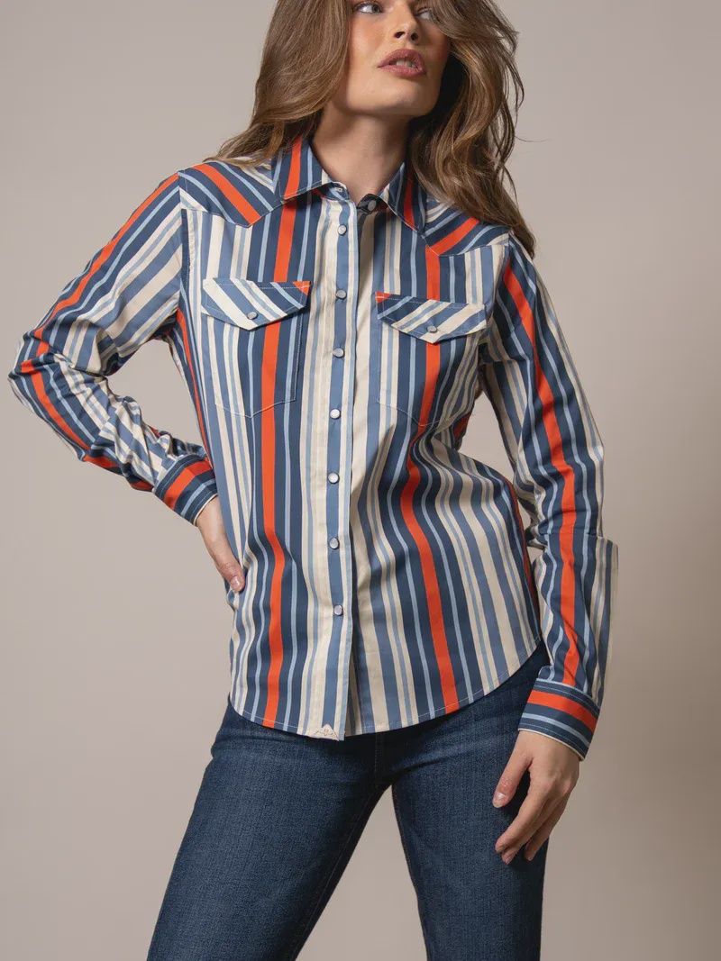 Kai Shirt - Blue - Kimes Ranch, Size: S