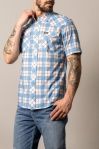 Spade S/S Shirt - Blue - Men's - Kimes Ranch