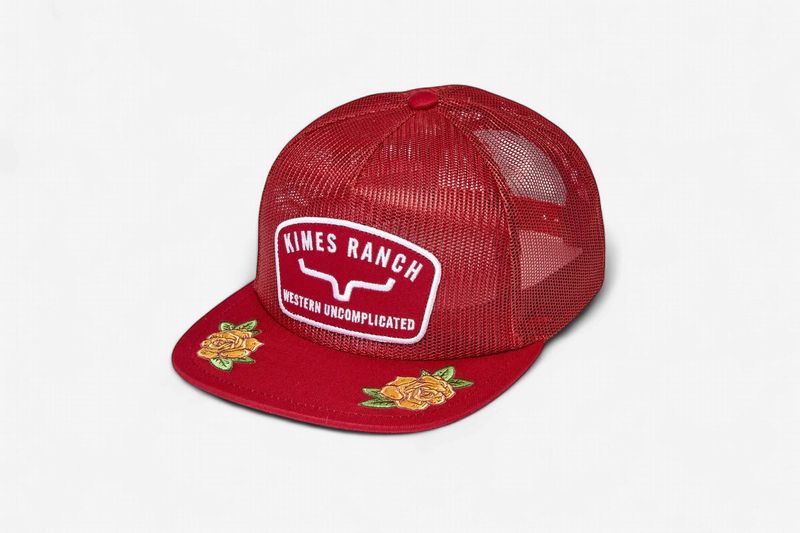 Hunton Hat - Red - Kimes Ranch