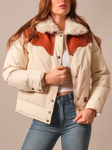 Sierra Jacket - Natural - Women's - Kimes Ranch, Size: S