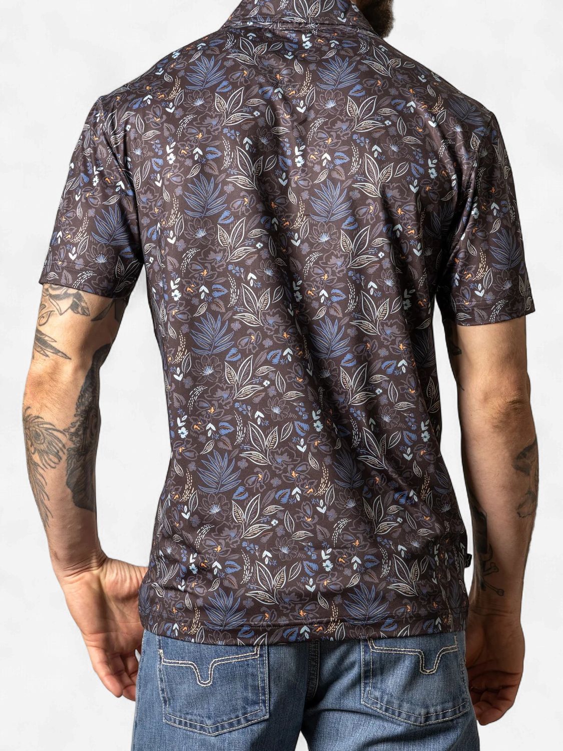 Bartram S/S Shirt - Black - Men's - Kimes Ranch