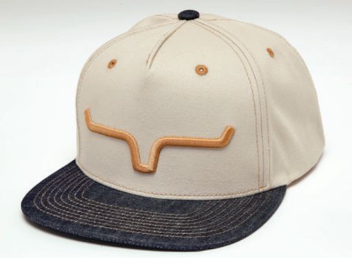 Weekly Tall Hat - Kimes Ranch, Colour: SAND/DENIM