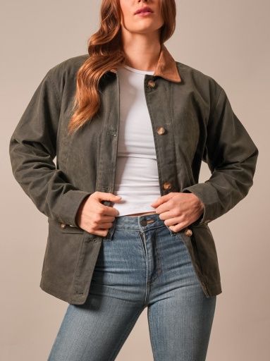 Libbie Jacket - Dark Olive - Women's - Kimes Ranch, Size: S