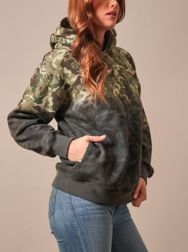 Sloane Sweatshirt - Camo - Women's - Kimes Ranch, Size: S