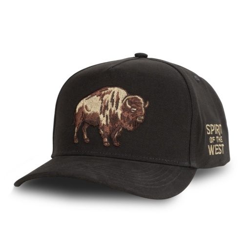 American Buffalo Hat - Sendero, Colour: BLACK