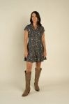 Marabella Dress - Women's - Sendero, COLOR: Desert Rose - Charcoal, Size: XS