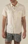 The Wyatt Pearl Snap S/S Shirt - Antique White - Men's - Sendero, Size: M