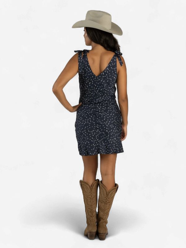 Mae Slip Dress - Midnight - Women's - Sendero