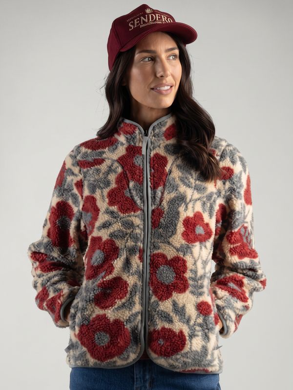 Sedona Fleece - Desert Floral Rosado - Women's - Sendero