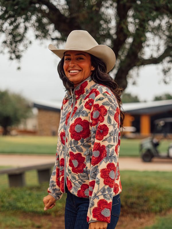 Sedona Fleece - Desert Floral Rosado - Women's - Sendero