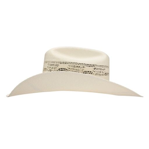 Resistol 7X Denison Bangora Straw Cowboy Hat