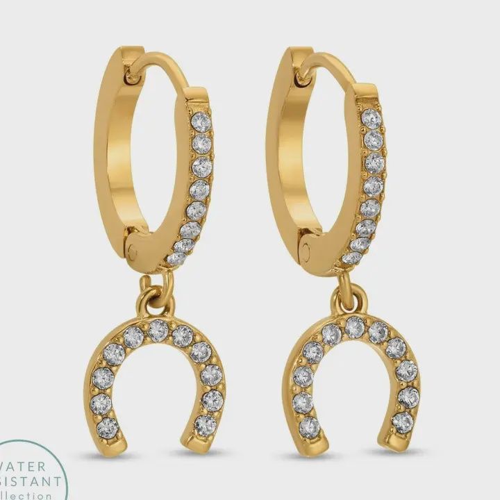 Water Resistant Horse Shoe Huggies - Splendid Iris