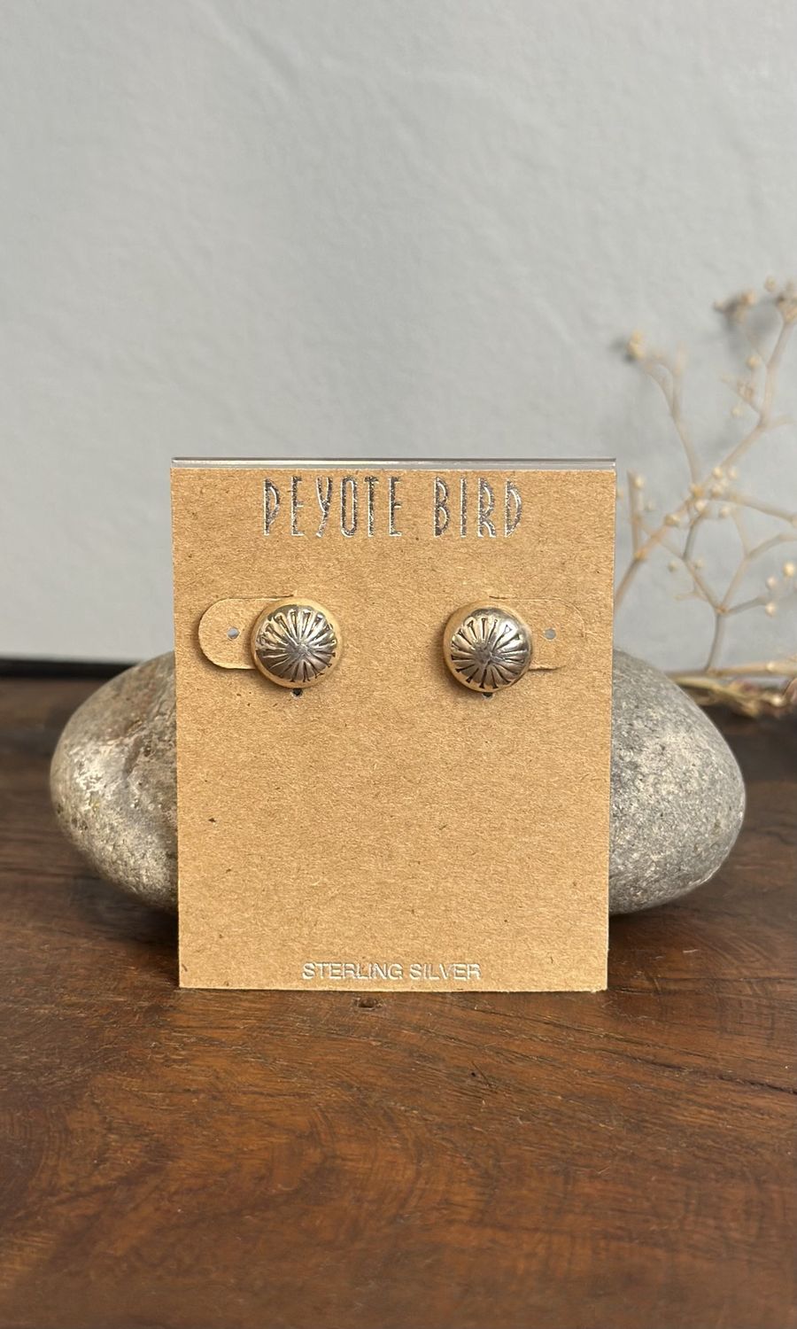 Gloria Harvey Stud Earrings - Peyote Bird